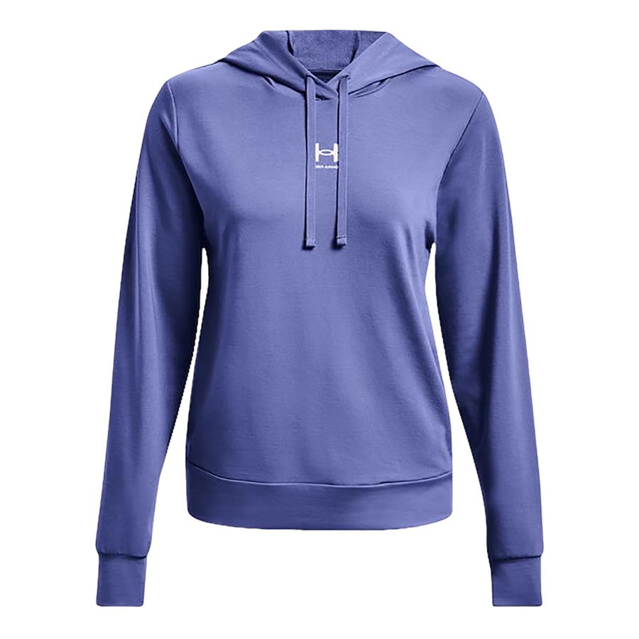 Rival Terry Fz Hoodie felpa da donna con cappuccio Under Armour | 13698550495
